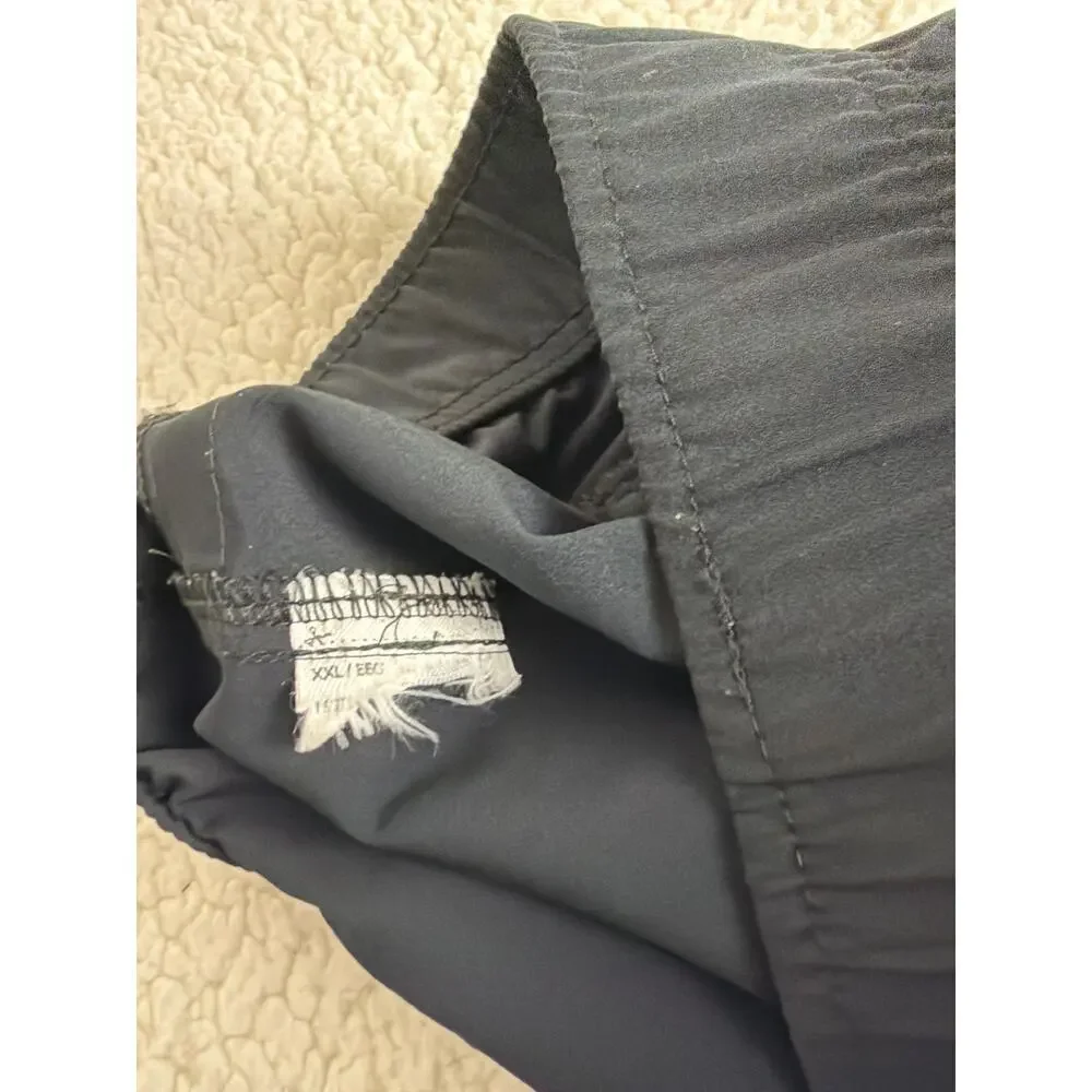 Eddie Bauer Womens Black Pull On Pants Size‎ XXL Black 28